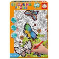 Draw-yourself Puzzles Educa All Good Things are Wild & Free 300 Pieces