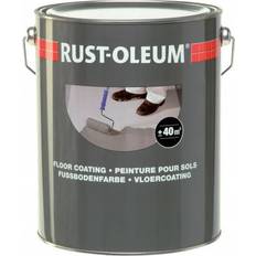 Rust-Oleum 7100 Gulvmaling Svart 0.75L