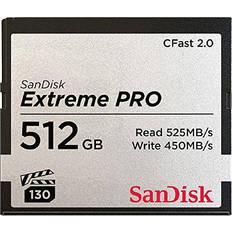 CFast 2.0 Minnekort SanDisk Extreme Pro CFast 2.0 525/450MB/s 512GB
