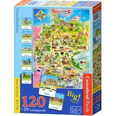 Bodenpuzzles Castorland Deutschlandkarte 180 Pieces