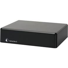 Hvite Forsterkere & Receivere Pro-Ject Optical Box E Phono