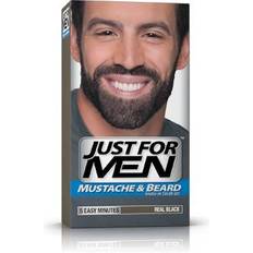 Skjeggfarger Just For Men Moustache & Beard M-55 Real Black