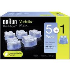 Rasurzubehör Braun Clean & Renew CCR 5+1 6-pack