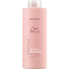 Empfindliche Kopfhaut Silbershampoos Wella Invigo Blonde Recharge Cool Blond Shampoo 1000ml