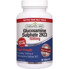 Vitamins & Supplements Natures Aid Glucosamine Sulphate 2KCI 1500mg 90 pcs
