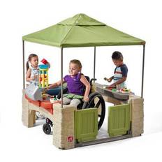 Plastic Outdoor Toys Step2 All Around Playtime Patio with Canopy