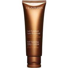 Lotion Selvbruning Clarins Self Tanning Milky Face & Body Lotion 125ml