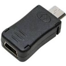 LogiLink USB Mini-A - USB Micro-B F-M 2.0 Adapter