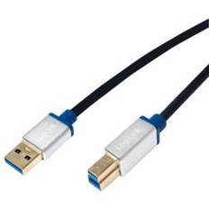 LogiLink Premium USB A-USB B 3.0 3m