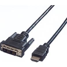 Value HDMI - DVI-D Single Link 10m