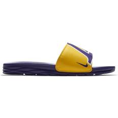 Nike Benassi Solarsoft NBA - Amarillo/Field Purple/Field Purple