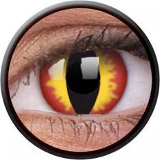 Djevler & Demoner Fargede linser Colourvue Dragon Eyes 14mm
