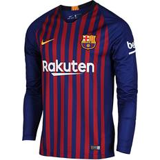 Nike FC Barcelona Game Jerseys Nike Barcelona FC Home LS Jersey 18/19 Sr