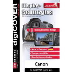 digiCOVER Hybrid Glas Canon EOS M5/M6/M50/M100