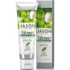 Toothbrushes, Toothpastes & Mouthwashes Jason Simply Coconut Strengthening Toothpaste Coconut Mint 119g