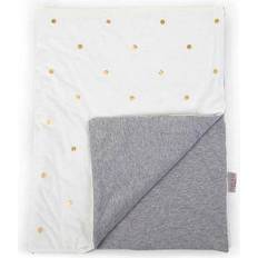 Hvite Pledd Childhome Blanket Jersey Dots 80x100cm