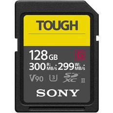 Sony Minnekort & minnepenner Sony Tough SDXC Class 10 UHS-II U3 V90 300/299MB/s 128GB