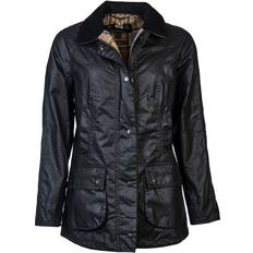 Barbour Dame Klær Barbour Beadnell Wax Jacket - Navy