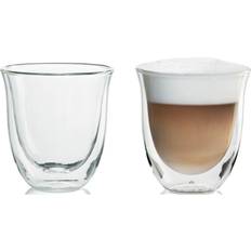 Glas Trinkgläser De'Longhi Latte Macchiato Trinkglas 22cl 2Stk.