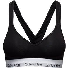 Modal BHs Calvin Klein Modern Cotton Lift Bralette - Black