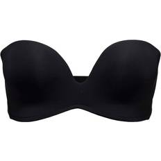 Wonderbra Refined Glamour Strapless push up bra in black