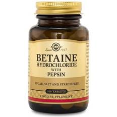 Solgar Betaine Hydrochloride with Pepsin 100 st