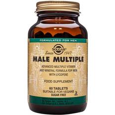 Jod Vitaminer & Mineraler Solgar Male Multiple 60 st