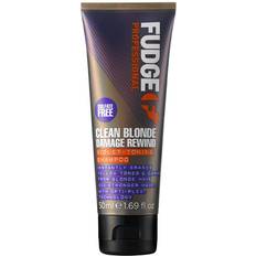 Tuben Silbershampoos Fudge Clean Blonde Damage Rewind Violet-Toning Shampoo 50ml
