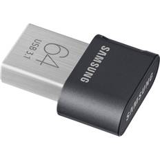 64 GB Minnepenner Samsung Fit Plus 64GB USB 3.1