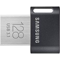 128 GB Minnepenner Samsung Fit Plus 128GB USB 3.1