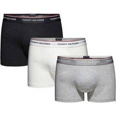 Tommy Hilfiger Underbukser Tommy Hilfiger Cotton Boxer Short 3-pack - Black /Grey Heather /White