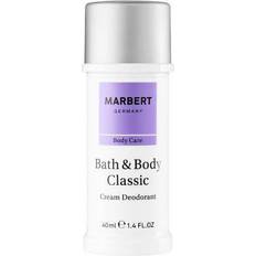Flaschen Deos Marbert Bath & Body Classic Cream Deo 40ml