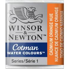 Oransje Akvarellmaling Winsor & Newton Cotman Water Colour Cadmium Orange Hue Half Pan