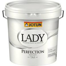 Sponplater Maling Jotun Lady Perfection Takmaling Hvit 0.68L