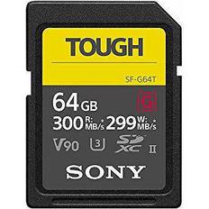 64 GB - SDXC Minnekort Sony Tough SDXC Class 10 UHS-II U3 V90 300/299MB/s 64GB