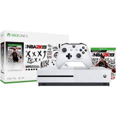 Xbox 360 (Selected titles) Game Consoles Microsoft Xbox One S 1TB - NBA 2K19