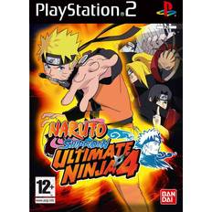 Adventure PlayStation 2 Games Naruto Shippuden: Ultimate Ninja 4 (PS2)