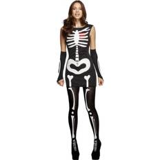 Smiffys Fever Skeleton Costume