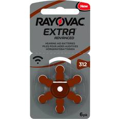 Rayovac Batterien & Akkus Rayovac Extra Advanced 312 6-pack