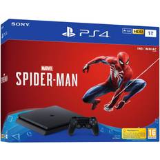 PlayStation 4 Game Consoles Sony PlayStation 4 Slim 1TB - Marvel's Spider-Man