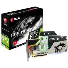 GeForce RTX 2080 Grafikkort MSI GeForce RTX 2080 SEA HAWK EK X