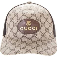 Gucci Caps Gucci GG Supreme Baseball Hat - Beige/Ebony