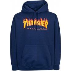 Thrasher Thrasher Magazine Flame Logo Hoodie - Navy