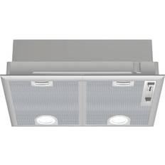 Tilpasset kullfilter - Underbygde kjøkkenvifter Bosch DHL555BL 55 cm, Rustfritt stål
