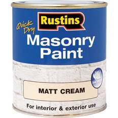 Concrete Paint Rustins Quick Dry Masonry Concrete Paint Cream 0.25L