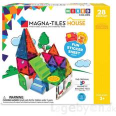 Plast Byggesett Magna-Tiles House 28pcs