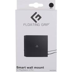 Spillkontroll - og konsollstativer Floating Grip PS4 Pro Console Wall Mount - Black