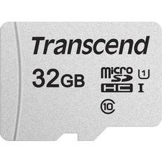 Transcend 32 GB Memory Cards & USB Flash Drives Transcend 300S microSDHC Class 10 UHS-I U1 95/45MB/s 32GB +Adapter