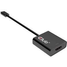 Club 3D USB C 3.1 - HDMI 2.0 M-F 0.5ft