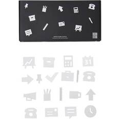 Svarte Bokstaver Design Letters Office Icons for Message Boards